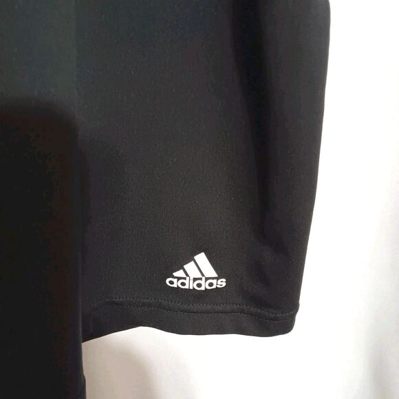 Adidas Women's 1X Yoga Pants Capris Climacool Technology Black Elastic Waist - Picture 5 of 10
